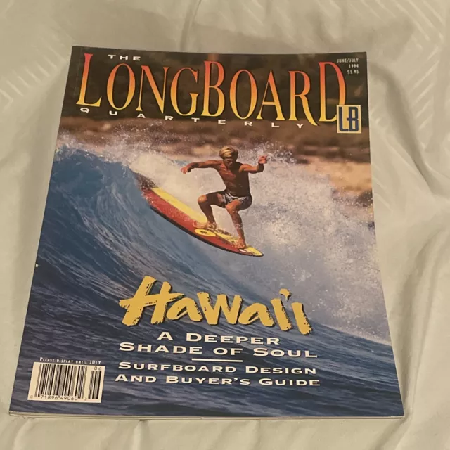 Rare Vintage The Longboard Quarterly Magazine 1994 surfer surf Hawaii Rare Vintage The Longboard Quarterly Magazine 1994 surfer surf Hawaii