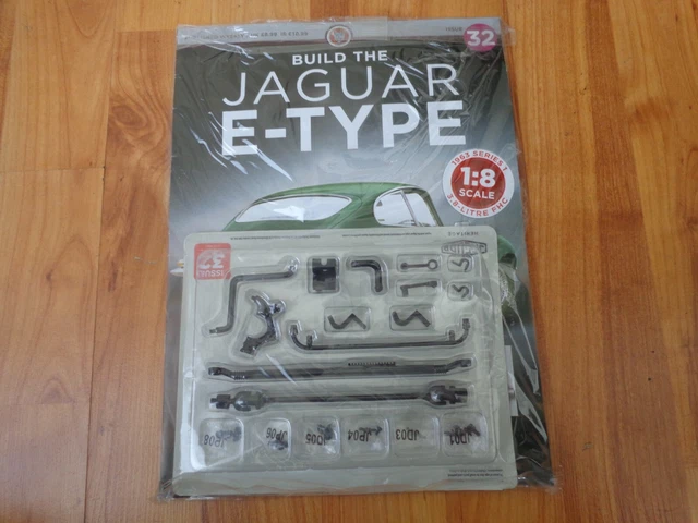 1/8 DEAGOSTINI Costruire il Proprio The Jaguar Auto Problema 3 Inc