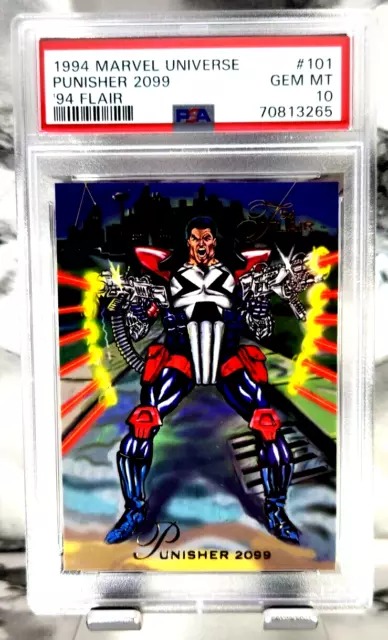 1994 Marvel Universe 94 Flair Punisher 2099 #101 PSA 10 💎 GEM MINT!!!!