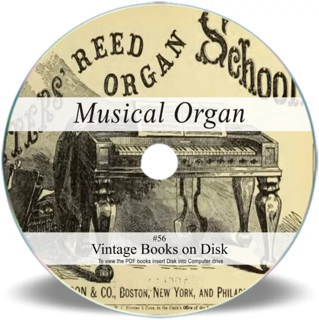 DVD　Music　Church　on　56　Repair　100　PicClick　6,54　RARE　Pipe　EUR　Organ　Method　OLD　Song　Play　Books　IT