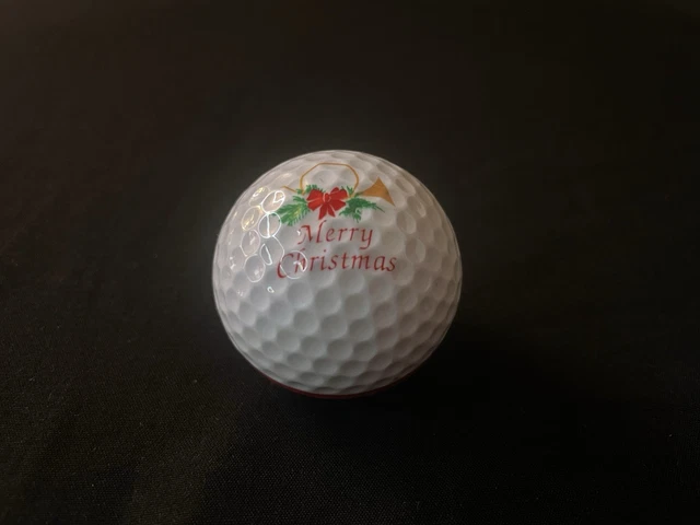 【未使用品】PING GOLFBALL merry Christmas 3 VINTAGE KARSTEN ping eye Merry Christmas Golf balls,red
