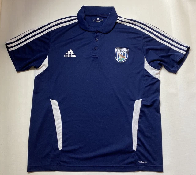 West Bromwich Albion polo shirt jersey ADIDAS 2011-2012 WBA Brom adult SIZE XL