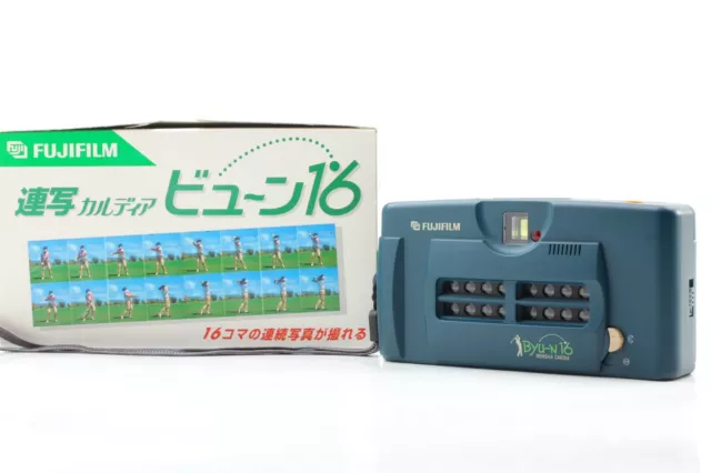 [NEAR MINT+++ in Box] Fujifilm Fuji Rensha Cardia Byu-n 16 35mm Camera JAPAN