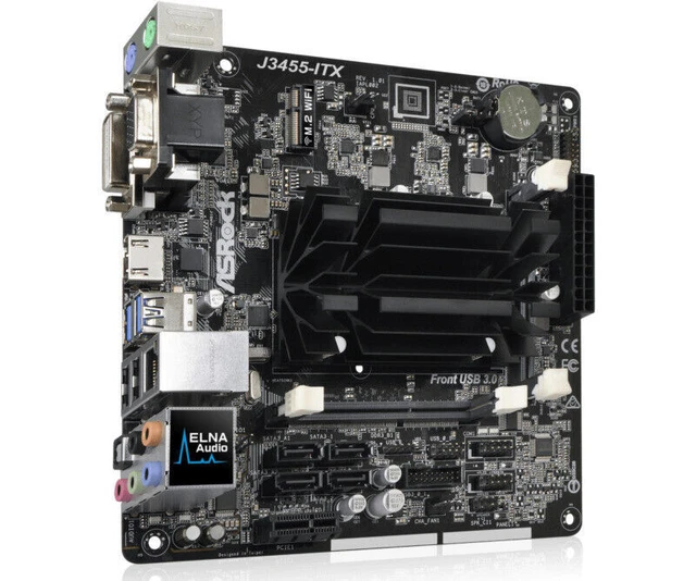 Carte Mère ASRock J3355B-ITX – Intel, Mini-ITX, DDR3, USB 3.0, HDMI, Audio 7.1