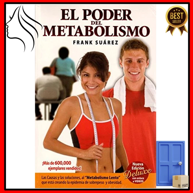 USA Libro El Poder Del Metabolismo De Frank Suarez En Español Nueva Edicion NEW