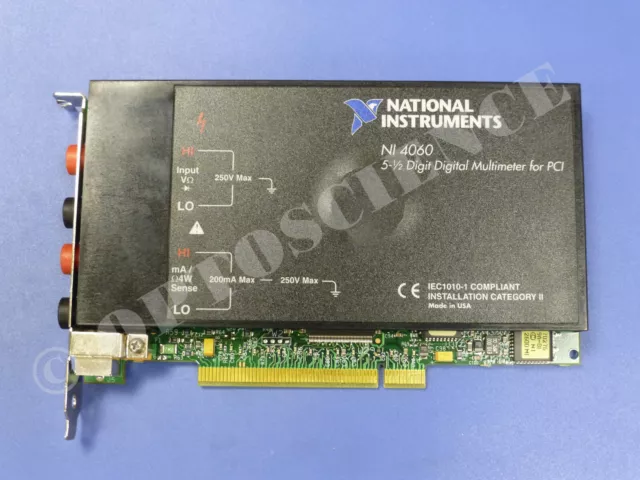 Carte multimètre National Instruments PCI-4060 5-1/2 chiffres, NI DAQ DMM