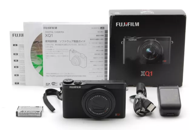 【TOP MINT】 Fujifilm XQ1 X Series 12.0MP Compact Digital Camera Black From Japan