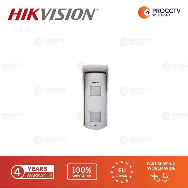 Rilevatore Pir da esterno Hikvision DS-PD2-T10AME-EH