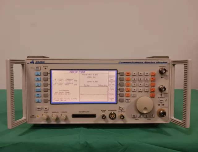 IFR 2945A Communications Service Monitor - 30 Days Return Warranty!