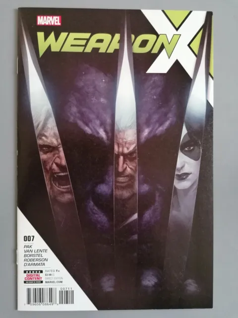 Weapon X 7 - High Grade - First Print - 2Nd Appearance Of Weapon H - Wolverine