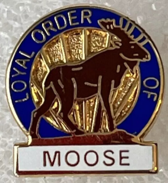 Loyal Order Of Moose Lapel Pin Tie Tac Hat Jacket