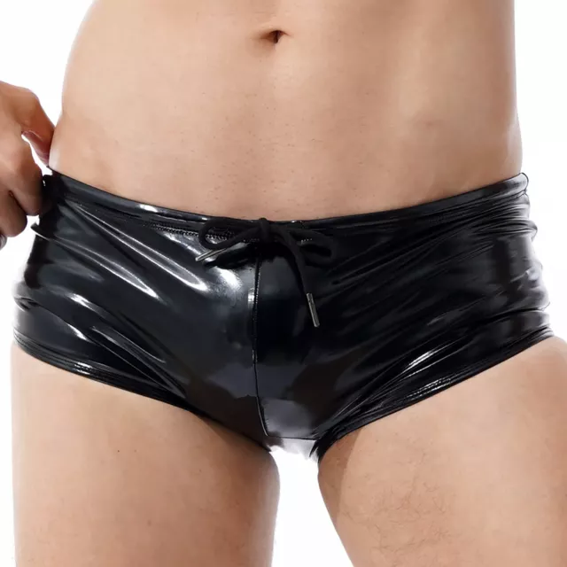 Boxer cuir top homme