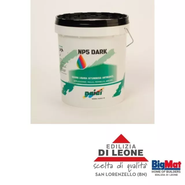 NP5 DARK Guaina liquida impermeabilizzante bituminosa