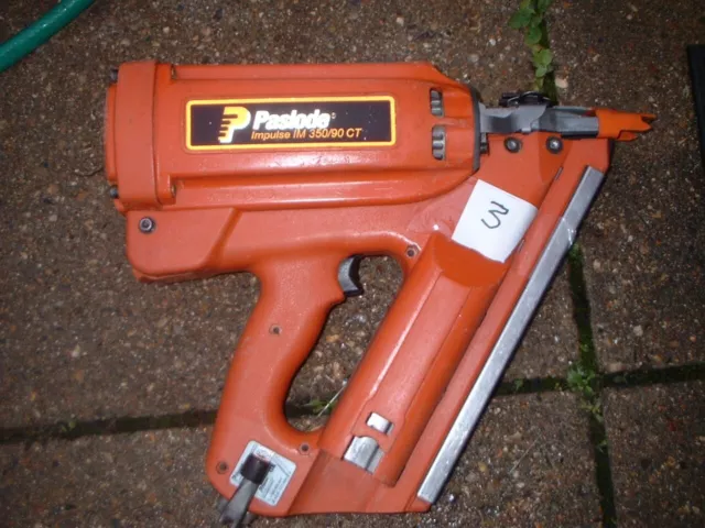 Paslode Impulse Im350/90Ct  First 1St Fix  Nail Gun / Orange Tip * Naked *Servic
