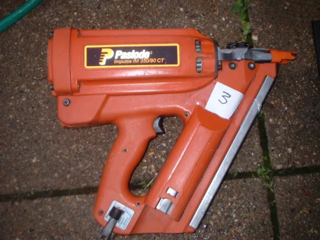 PASLODE IMPULSE IM350 90CT First 1St Fix Nail Gun Orange Tip