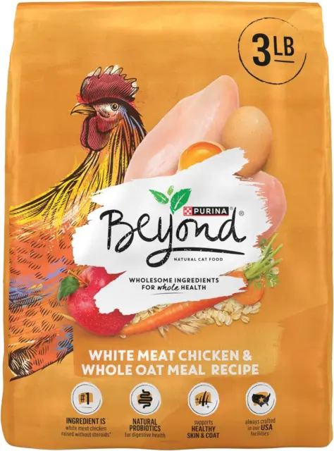 Purina Beyond Natural Limited Ingredient Dry Cat Food, Simply White Meat Chicken