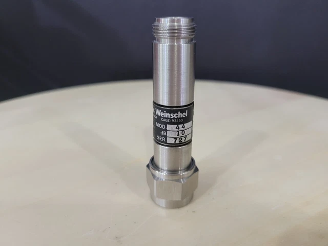 Lucas Weinschel_44-10 : Coaxial Attenuator, 10dB DC-18 GHz 5 W (727)
