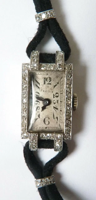 Montre Femme Art Déco Mécanique - Occasion - Fonctionnelle - Style Vintage