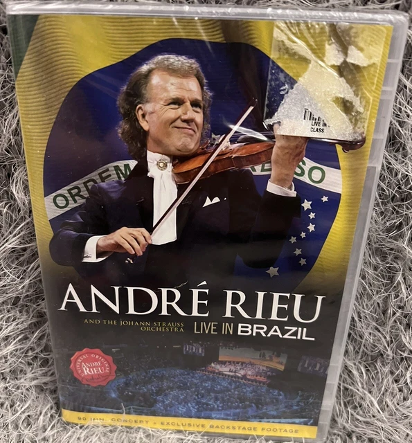 ANDRE RIEU AND His Johann Strauss Orchestra : Live in Brazil NEUF DVD ...