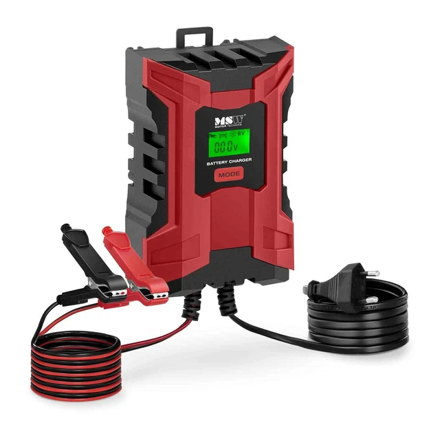Chargeur De Batterie De Voiture Auto Écran LCD Charge Rapide 6V/2A 12V/6A 150Ah