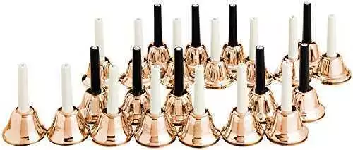 Music Bell Hand Bell Sound 23 MB-23K / C Copper Bells 23 note set copper Gold