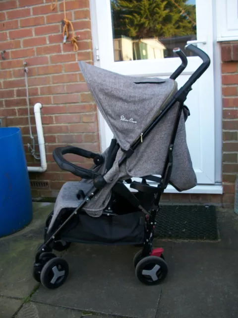 Silver cross reflex stroller /pushchair in Brompton with rain cover