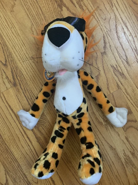 VINTAGE 1998 22 Inch Plush Chester Cheetah (Cheetos) Bright Orange w