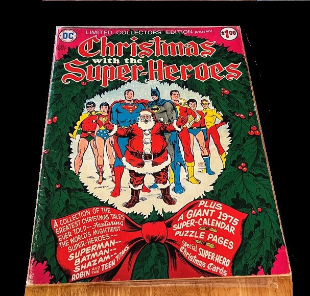 Limited Collectors Edition C-34 Christmas with the Super-Heroes DC Comic (1975)