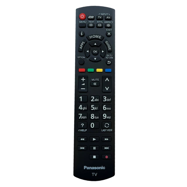Aurabeam Telecomando Sostitutivo Per TV PANASONIC TX-55ASM651 – Compatibile, Con Programmazione, Garanzia 1 Anno