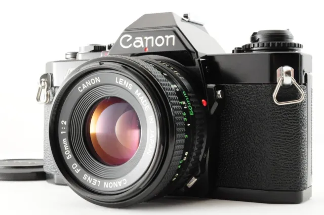 CANON AV-1 + New FD 50mm F2  SLR 35mm Film Camera from Japan #7202