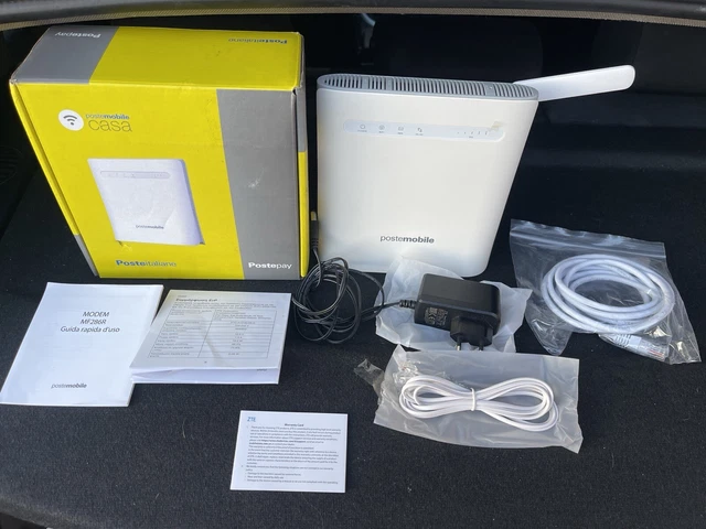MODEM ROUTER Postemobile 4G Zte Mf286R Lte Wifi 4G+ EUR 31,90 - PicClick ES
