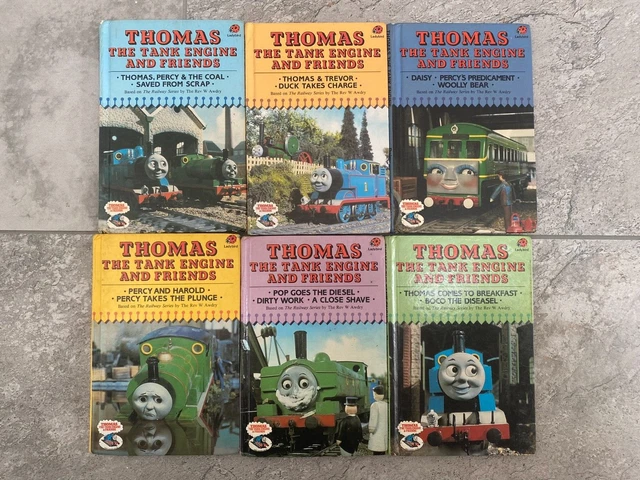 6 X VINTAGE Thomas The Tank Engine Ladybird Series 848 First Edition ...
