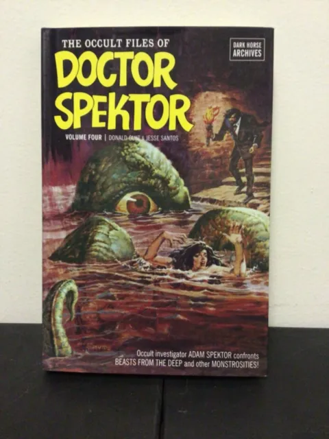 2012 The Occult Files Of Doctor Spector Volume Four Hardcover Book Dark Horse