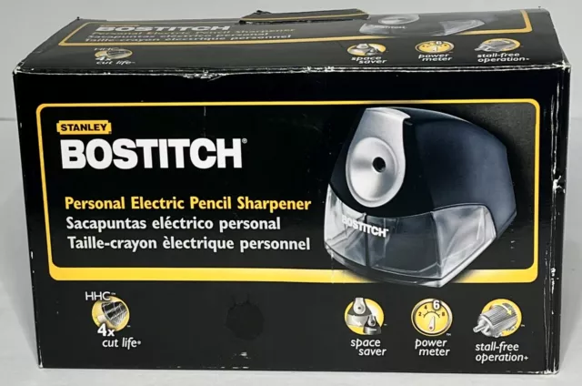Bostitch EPS4BLK Personal Electric Pencil Sharpener NIB