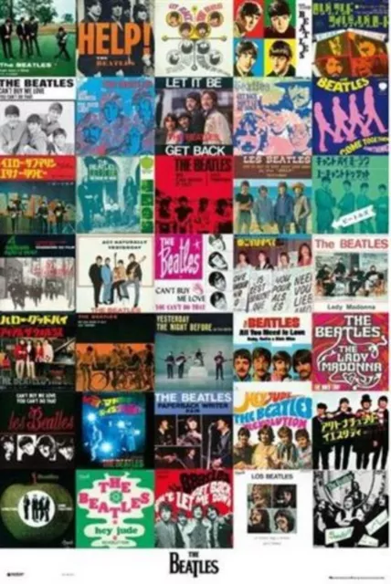 Impact Merch. Poster: The Beatles - Singles - Reg Poster 610mm x 915mm #465