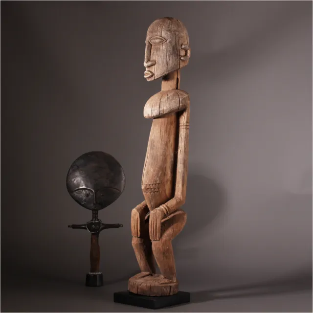 12636 Old Figure One Dogon Ancestor Mali 75 CM