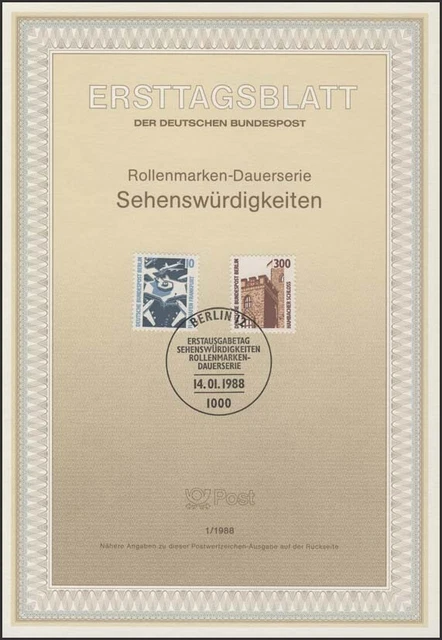 ETB 01/1988 SWK, Flughafen Frankfurt, Hambacher Schloß