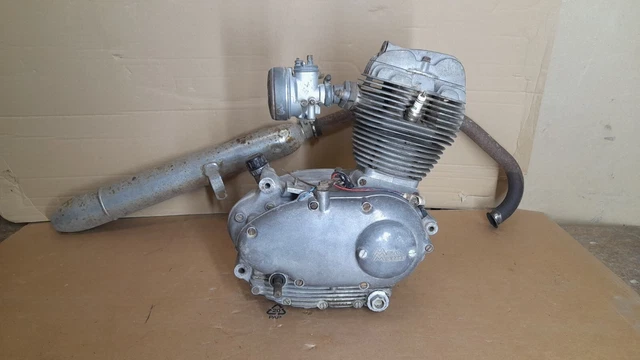 motore completo corsaro 125 funzionante, carburatore, gomito e marmitta