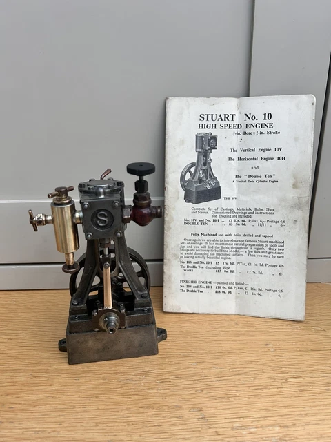 STUART TURNER MODELS 10V Vertical Model Steam Engine Vintage £208.70 ...