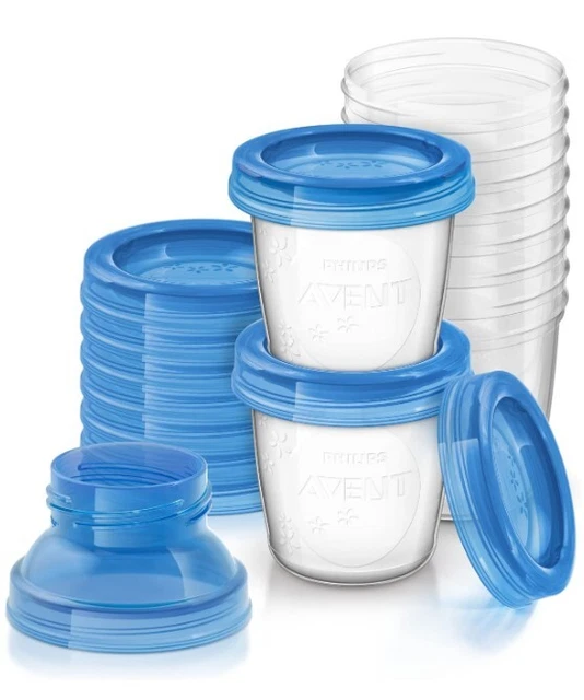 Philips AVENT Breast Milk Storage Cups, 10 Count