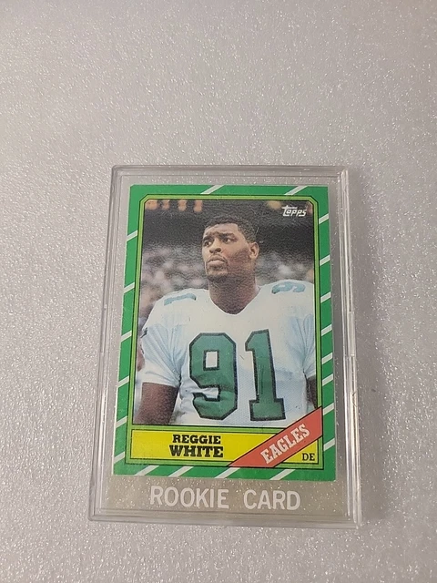 Reggie White 1986 Topps Rookie Football Card #275 -Philadelphia Eagles HOF RC