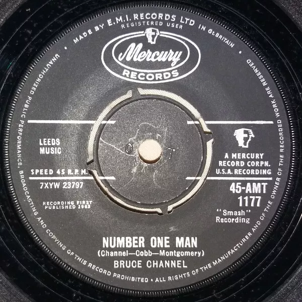 Bruce Channel - Number One Man (7", Single)