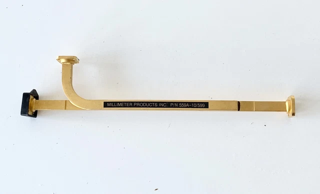 wr-28 waveguide directional coupler gold plated MILLIMETER PRODUCTS 559A-10/599