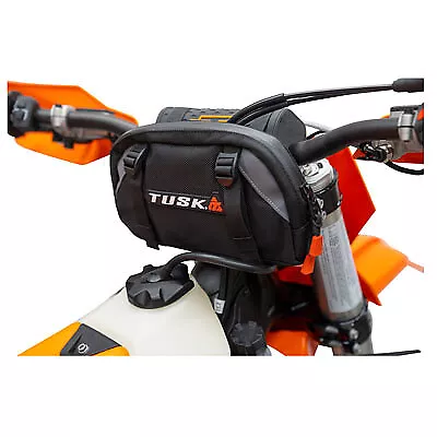 New!-Tusk Handlebar Bag Black-Motorcycle/ATV-Dual Sport