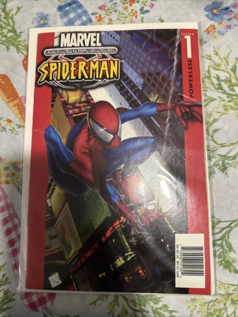Ultimate Spider-Man #1 2000 1St Print Powerless Quesada Bendis Bagley Mcu