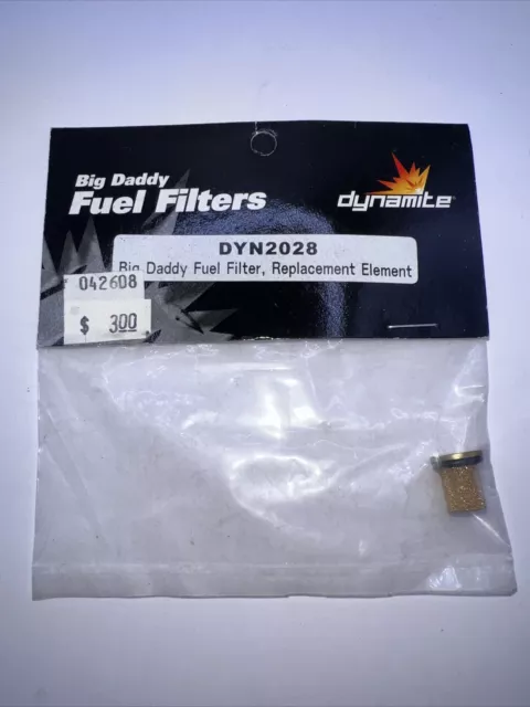 Dynamite Big Daddy Fuel Filter Replacement Element Nitro Rc DYN2028