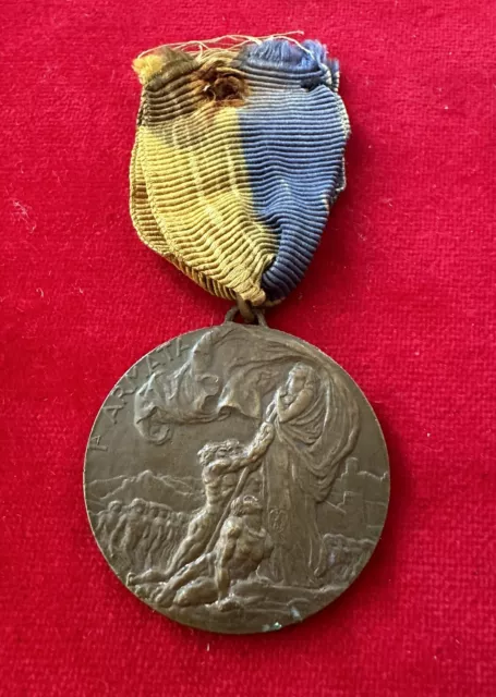 Medaglia Commemorativa Della Prima Armata Prima Guerra Mondiale Ww1 Iww