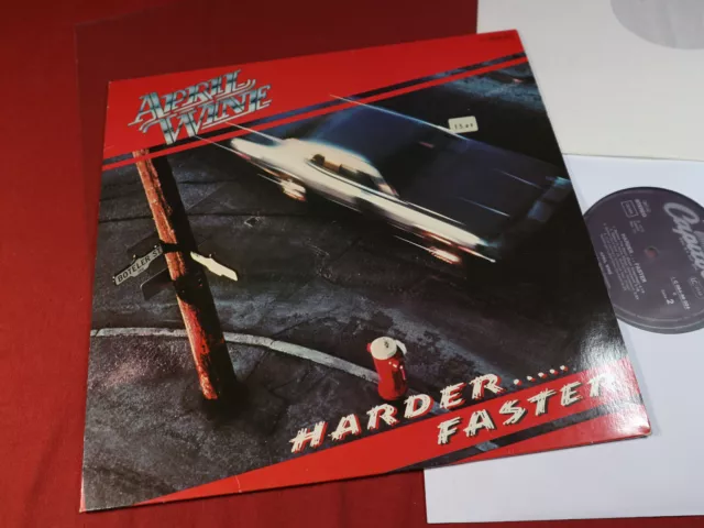 April Wine  HARDER... FASTER  -  LP Capitol 1C 064-86024 Germany 1979 sehr gut