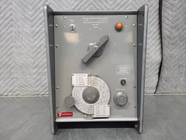 MARCONI INSTRUMENTS LTD Oscillatore TF1246 Laboratorio