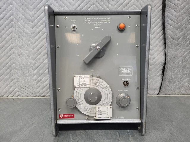 Marconi Instruments LTD Oscillator TF1246 Lab